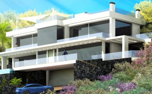 Villa moderna con vistas al mar en Altea Hills!
