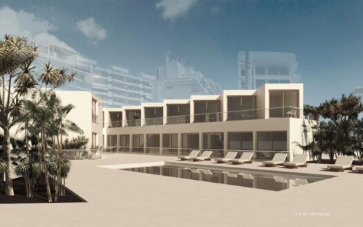 Land plot by the sea in Calpe for the construction of a 39-room hotel!